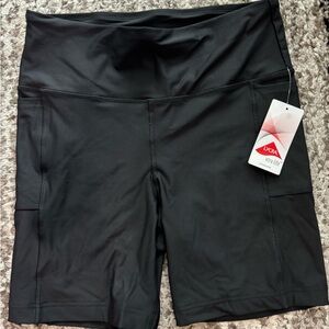 Lands end biker swim shorts size medium 8-10